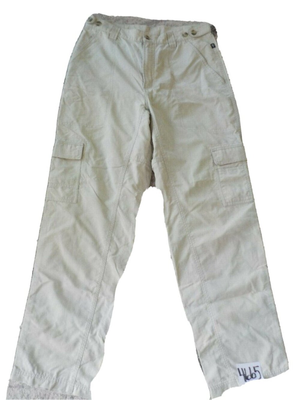 Columbia GRT Cargo Pants Packable Hiking Gusseted Adjustable Tan Womens Size 12